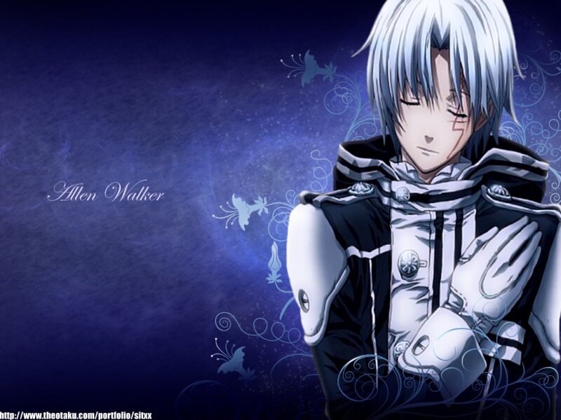 Anime character Allen Walker