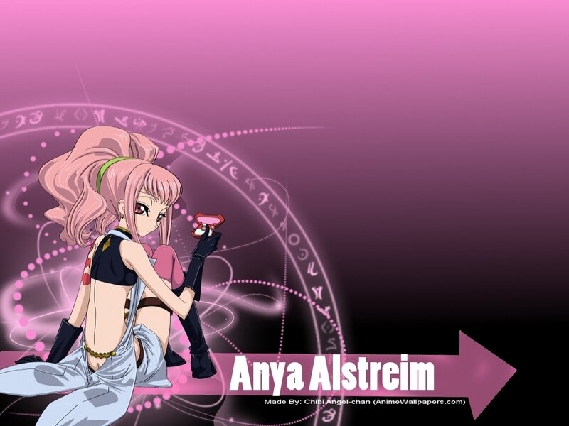 Anime character Anya Alstreim