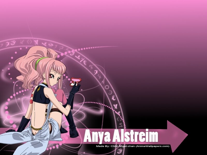Anime character Anya Alstreim