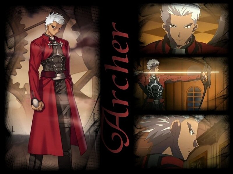 Anime Character Archer — Red