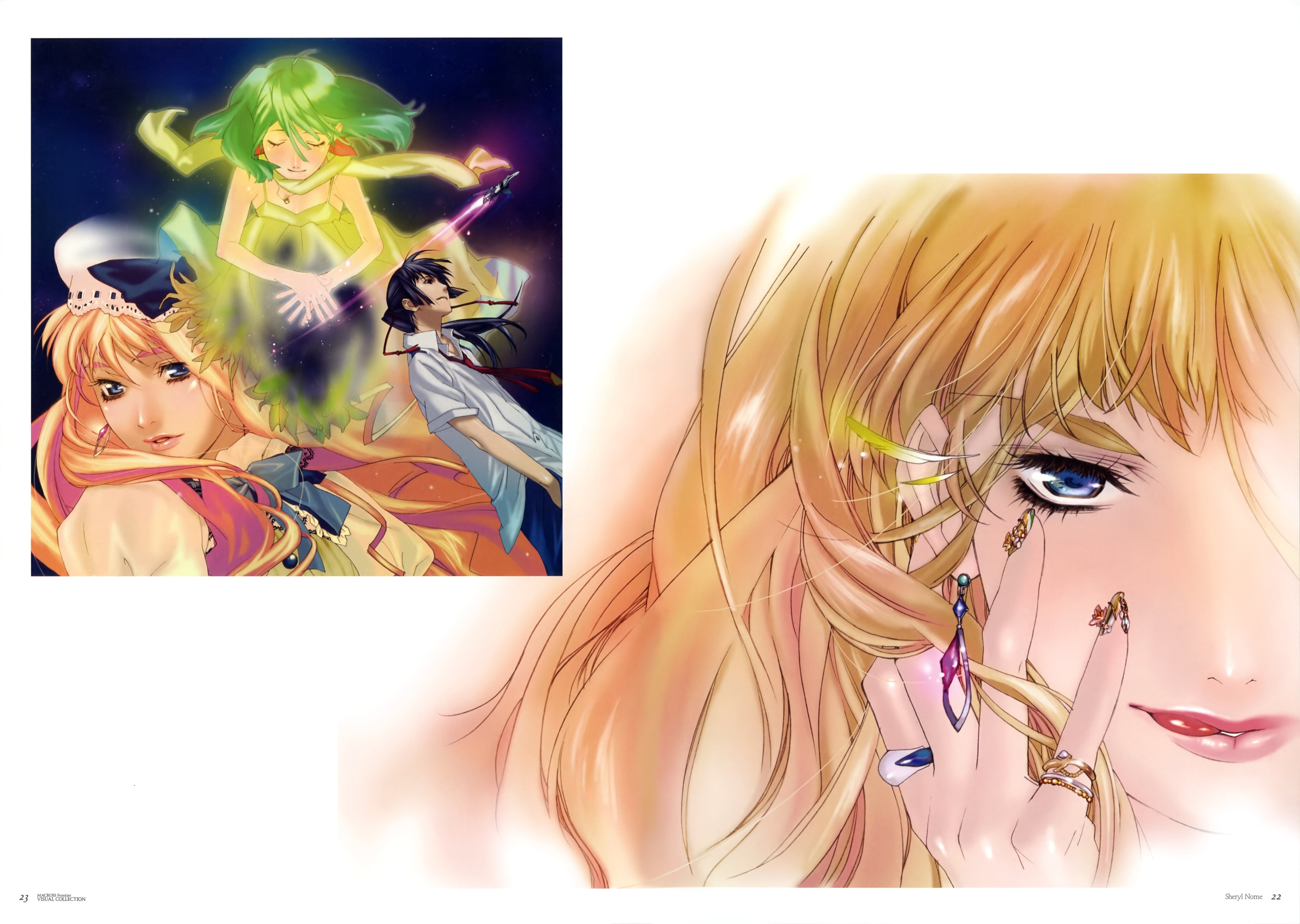 anime character art collection
