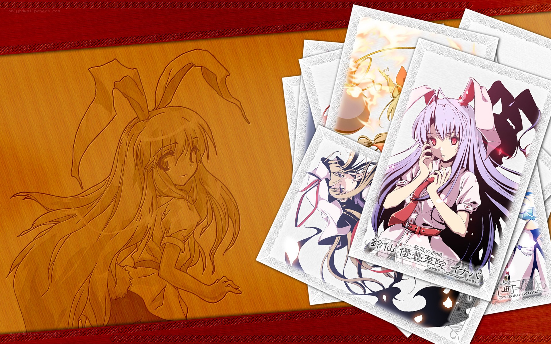 Anime character art collection