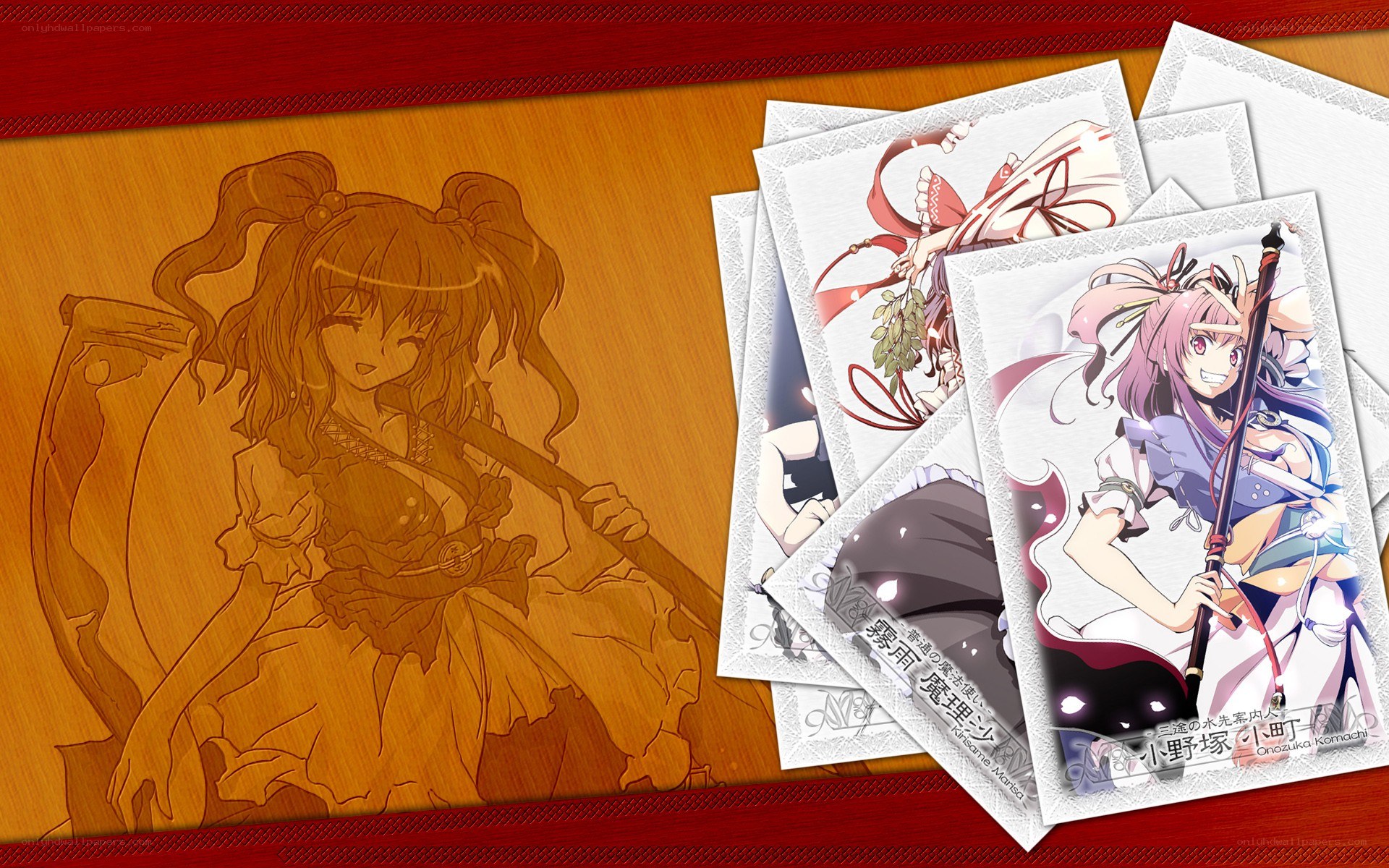 Anime character art collection