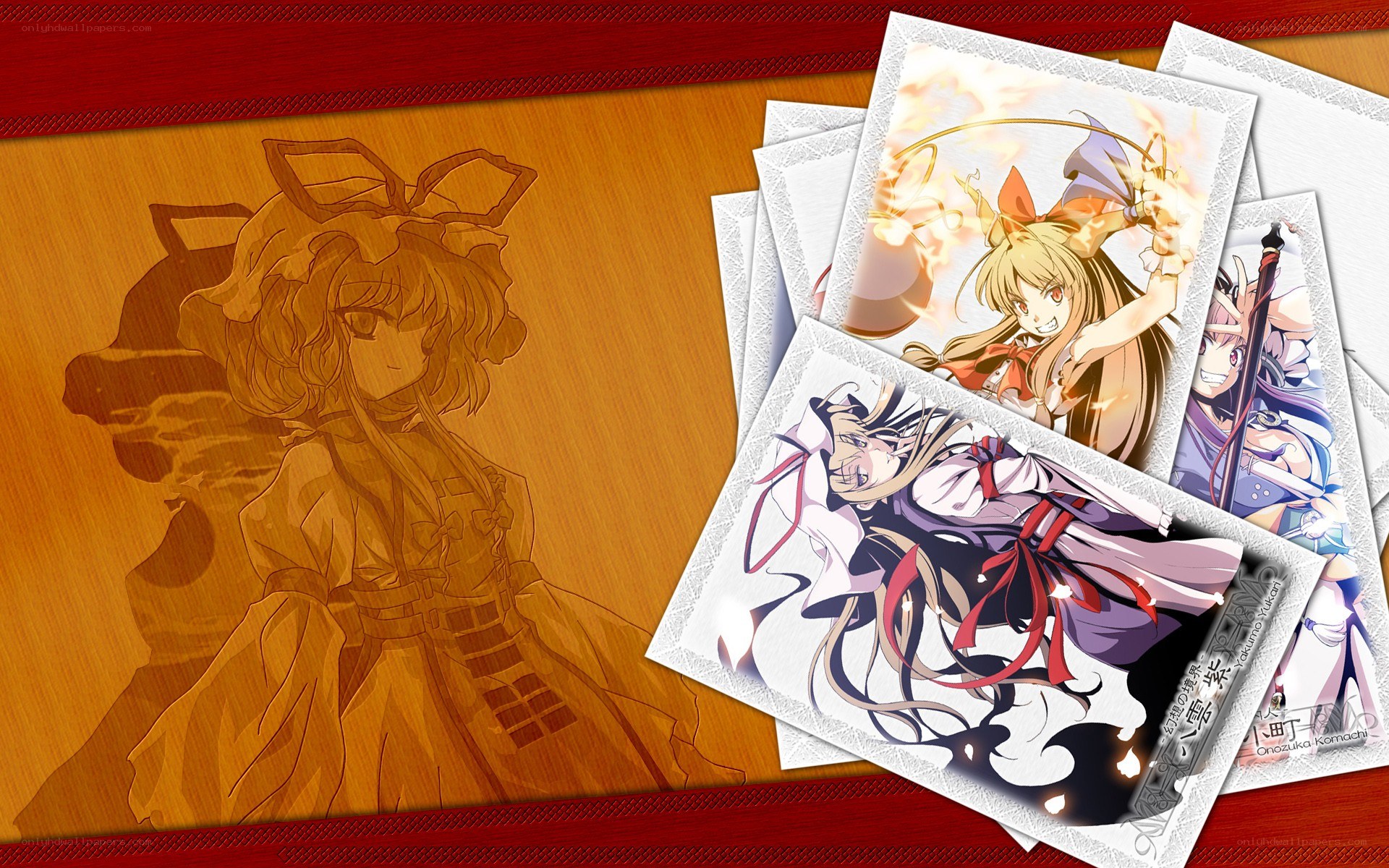 Anime character art collection