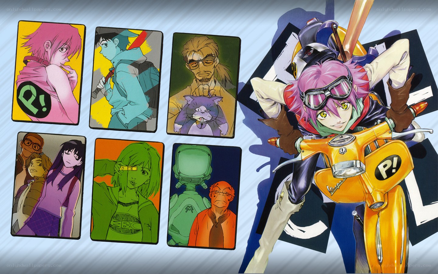 Anime character art collection