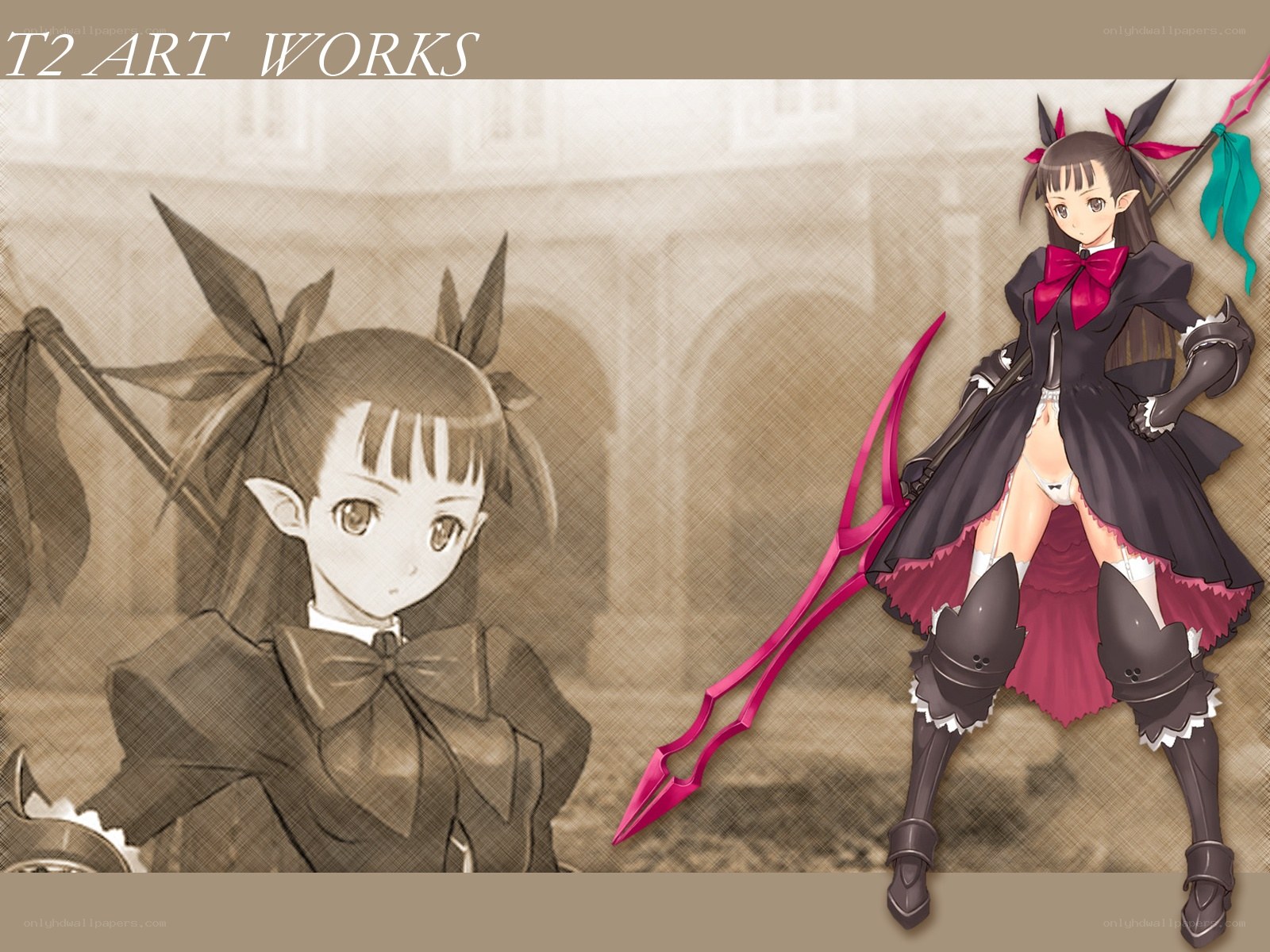 Anime character art comparison
