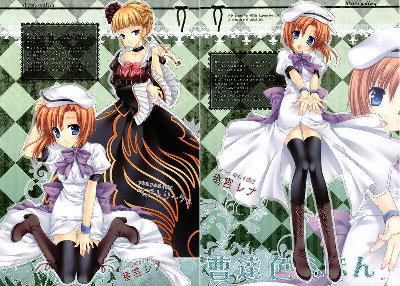Anime character art gallery