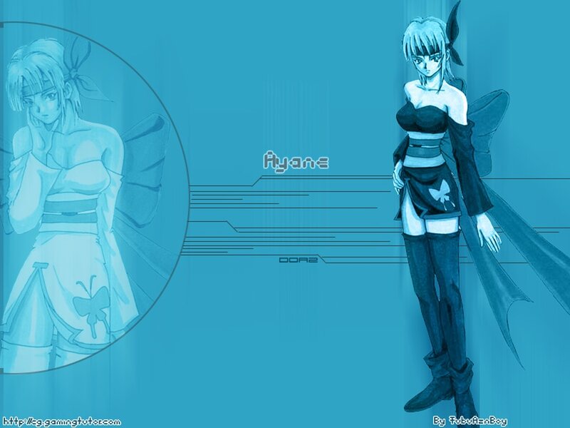 Anime character Ayane artwork
