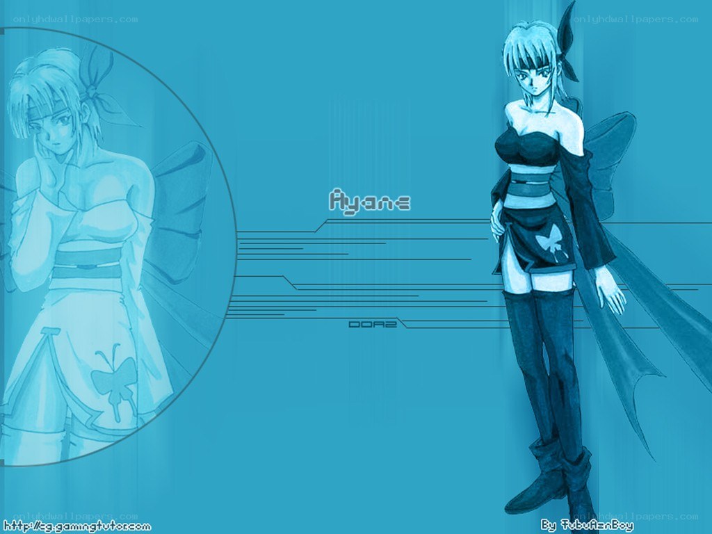 Anime character Ayane artwork