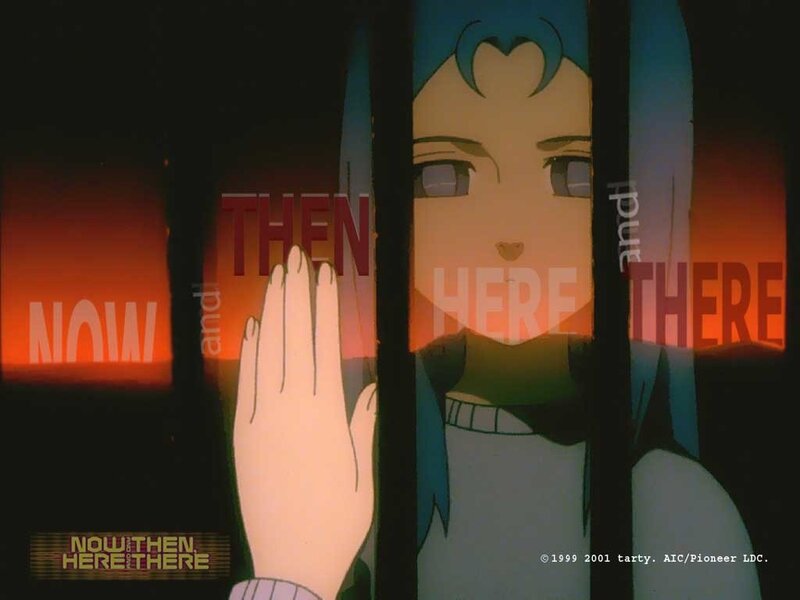 Anime Character Behind Bars — Blue, Dramatic