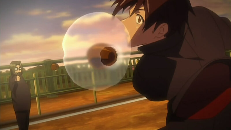 Anime Character Blowing Bubble