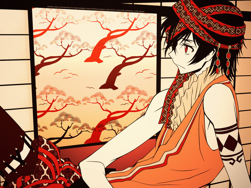 anime character by window
