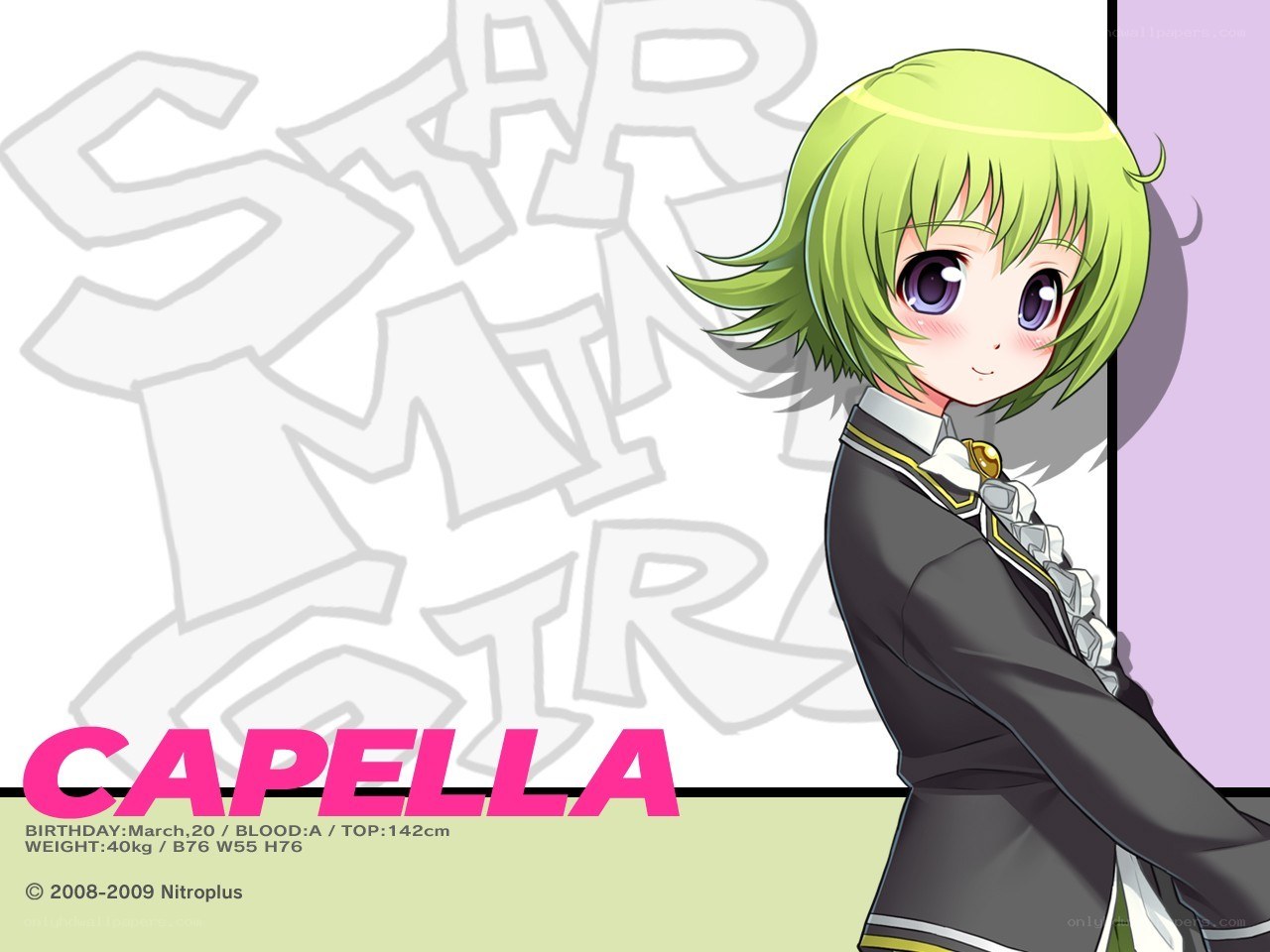 Anime character Capella
