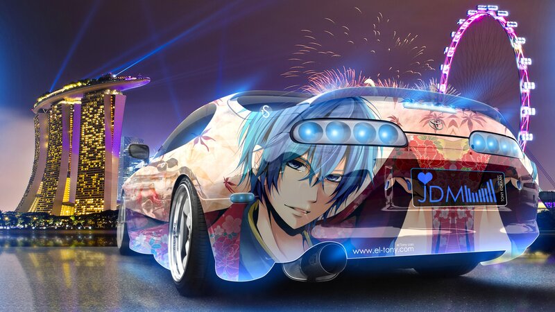 Anime Character Car