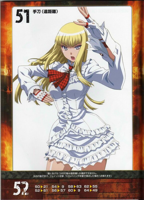 anime character card