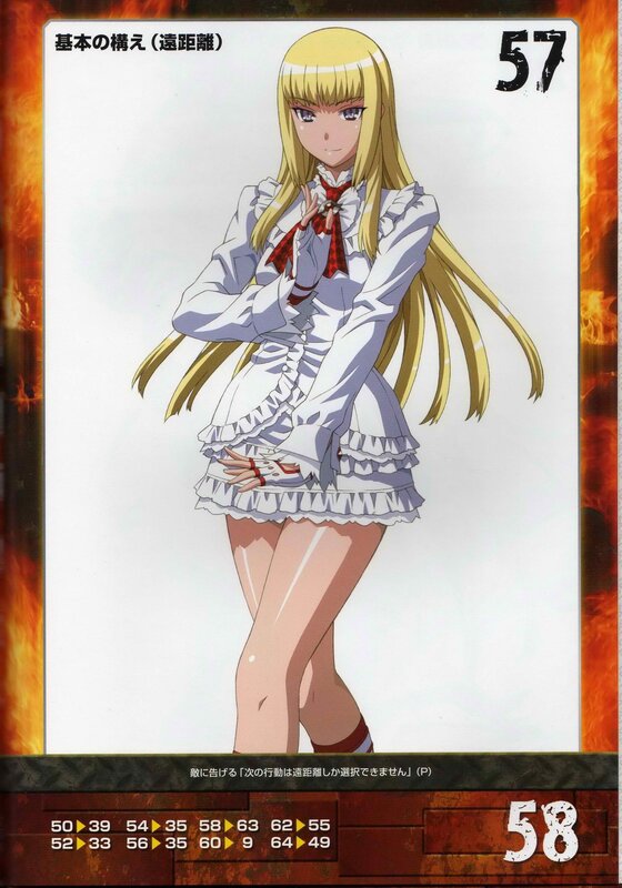 anime character card