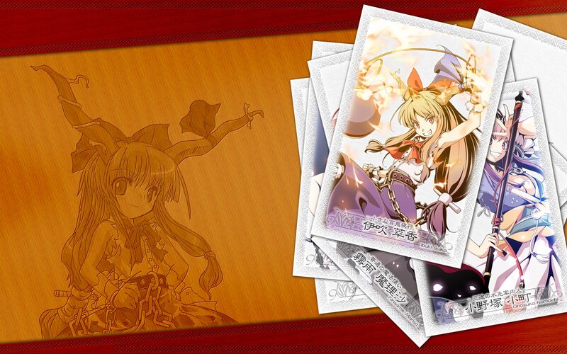 Anime Character Cards — Brown