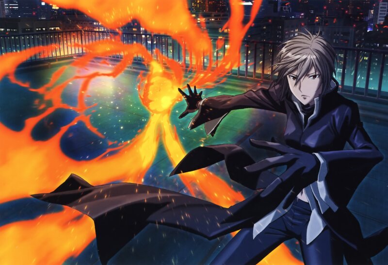 Anime Character Casting Fire