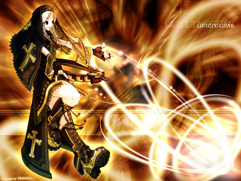 Anime Character Casting Spell — Gold, Dramatic