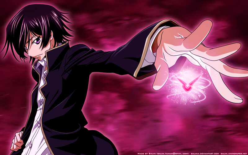 Anime Character Casting Spell — Purple, Dramatic, Magic, Hand, Jacket