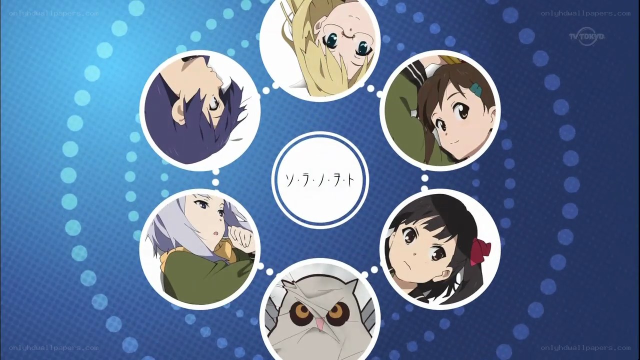 anime character circle graphic