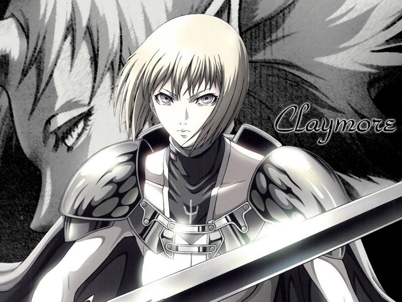 Anime Character Claymore — Black