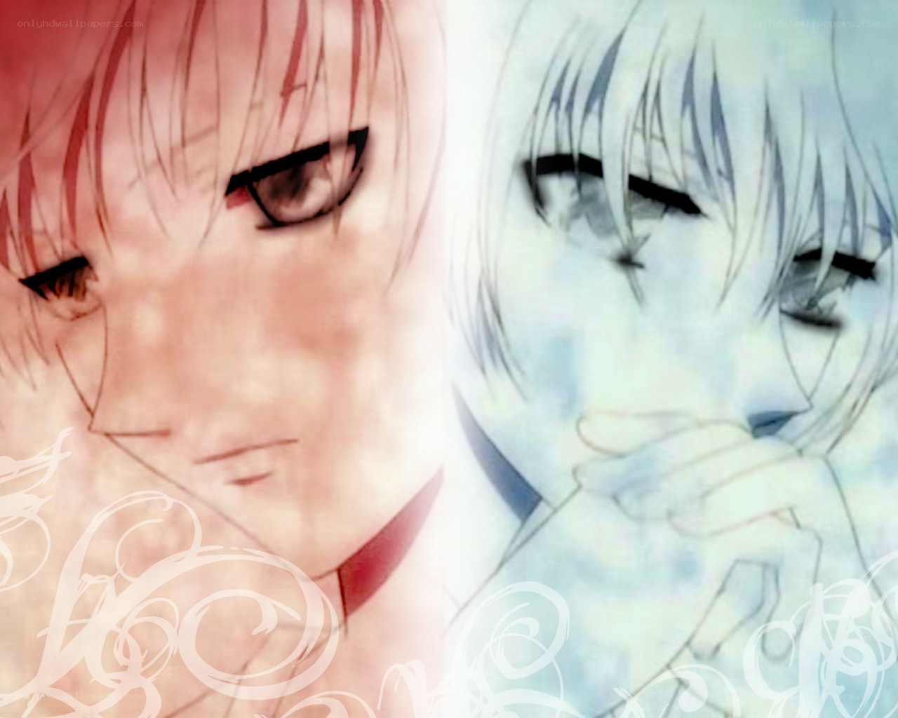 Anime character close-up
