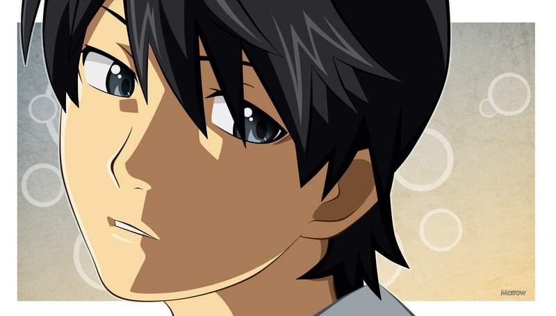 anime character close-up