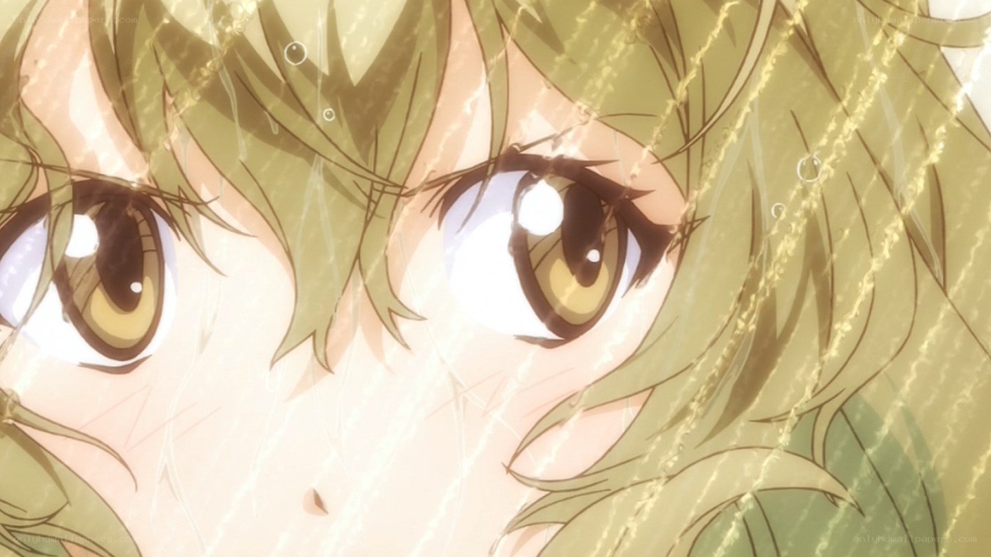anime character close-up eyes