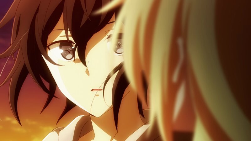 Anime Character Close-up — Orange