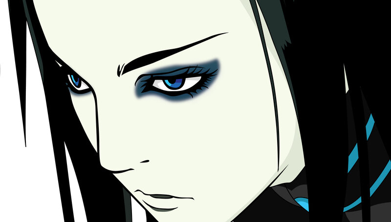 anime character close-up portrait