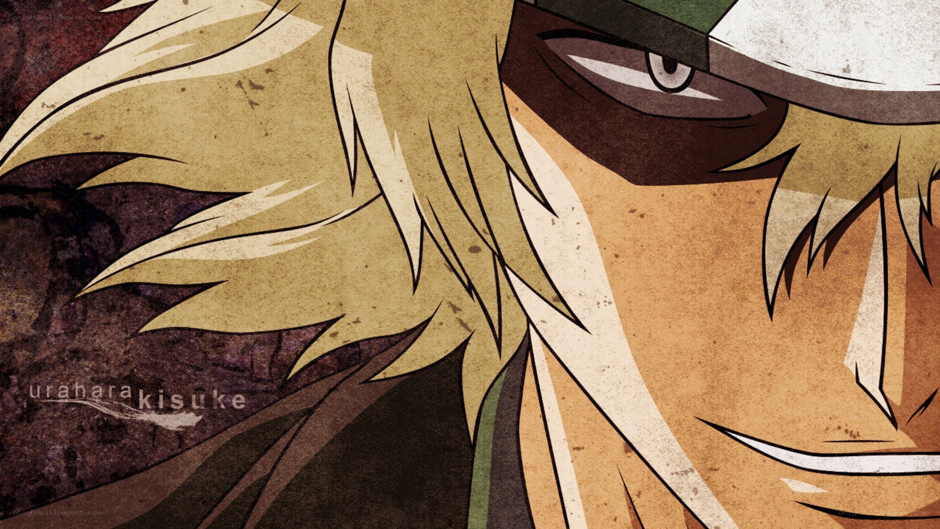 Anime character close-up portrait