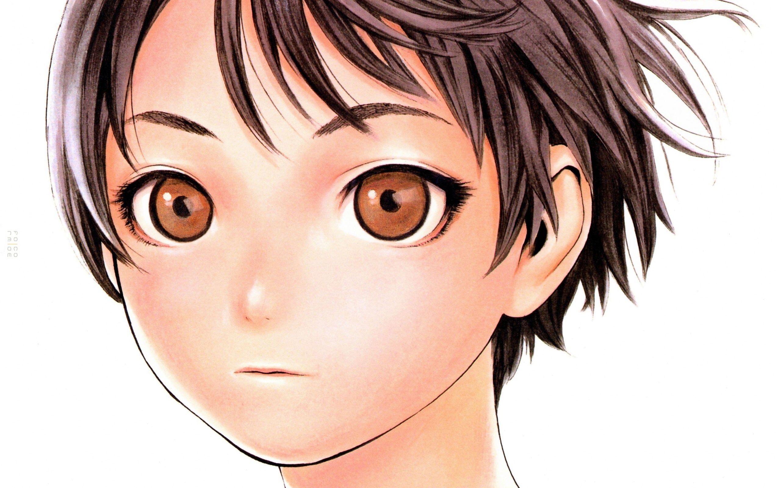 anime character close-up portrait