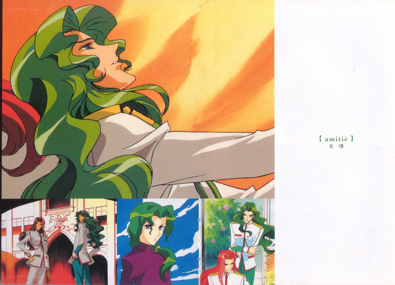 anime character collage