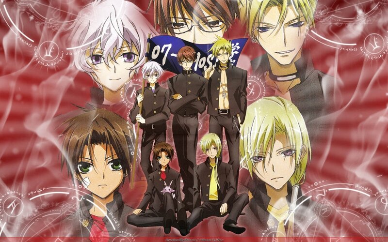 anime character collage
