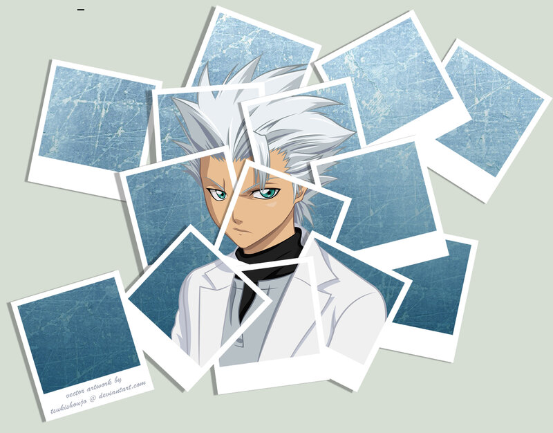 Anime character collage