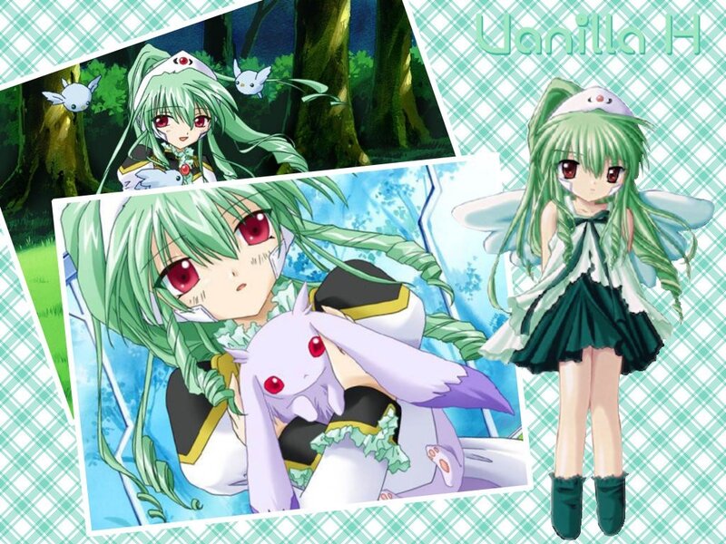 Anime character collage