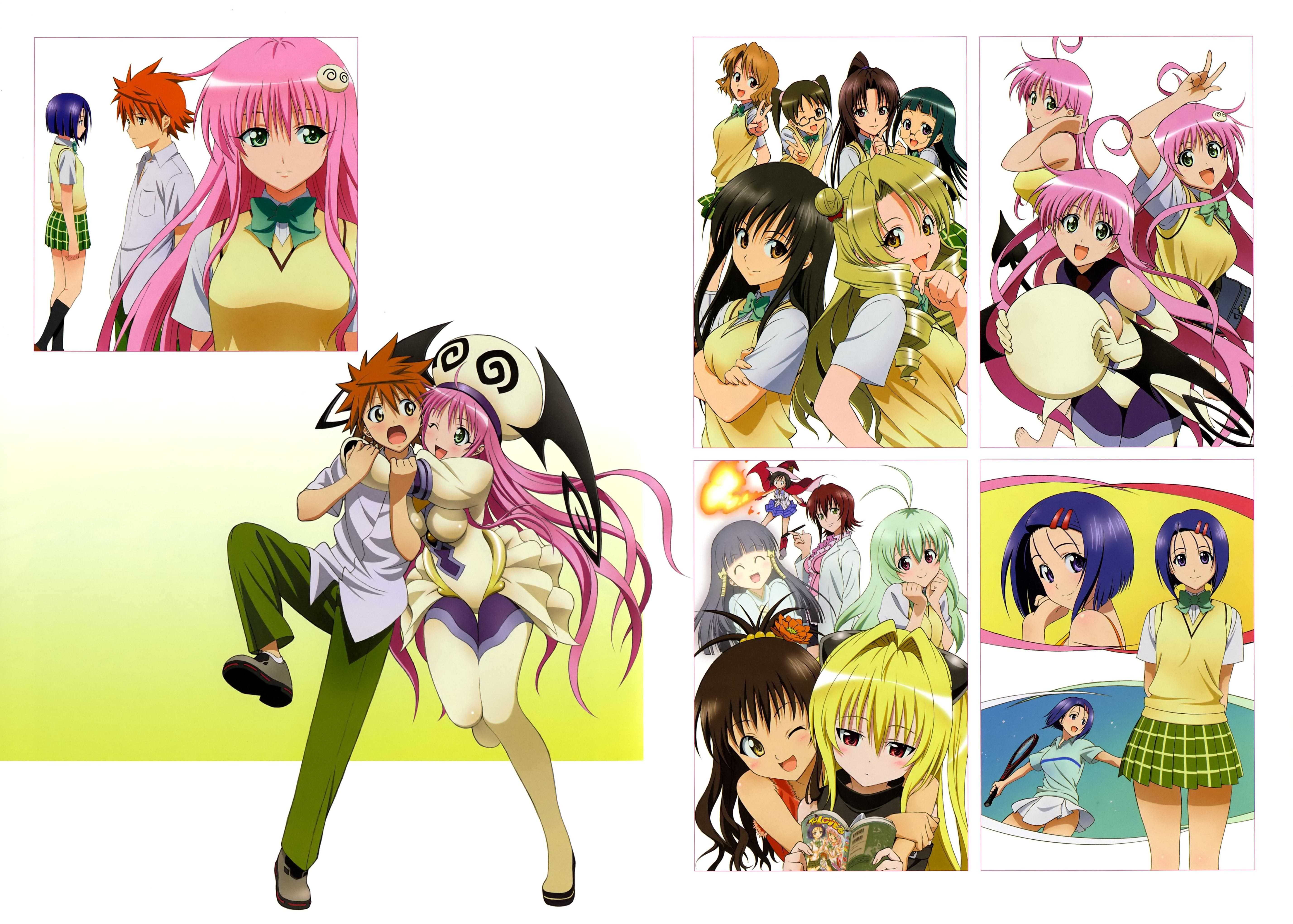 anime character collage