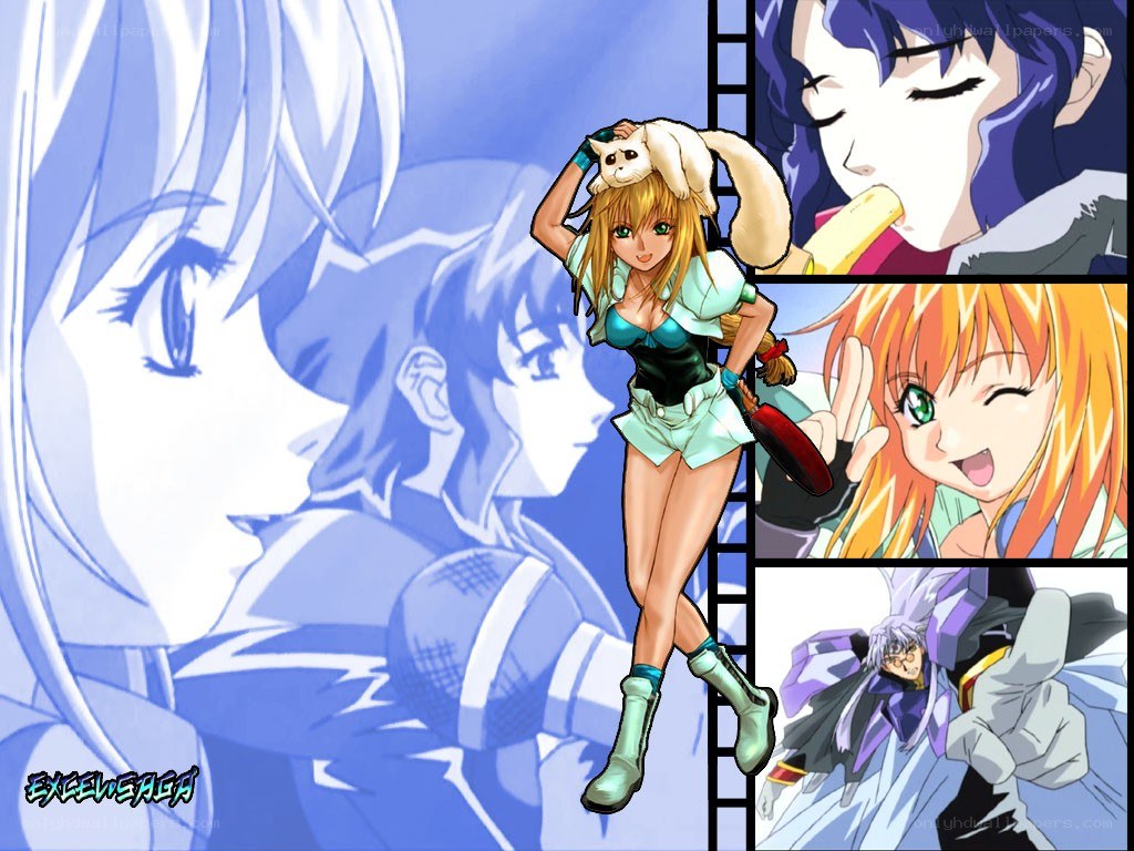 anime character collage