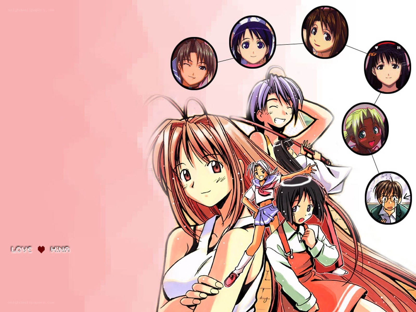anime character collage