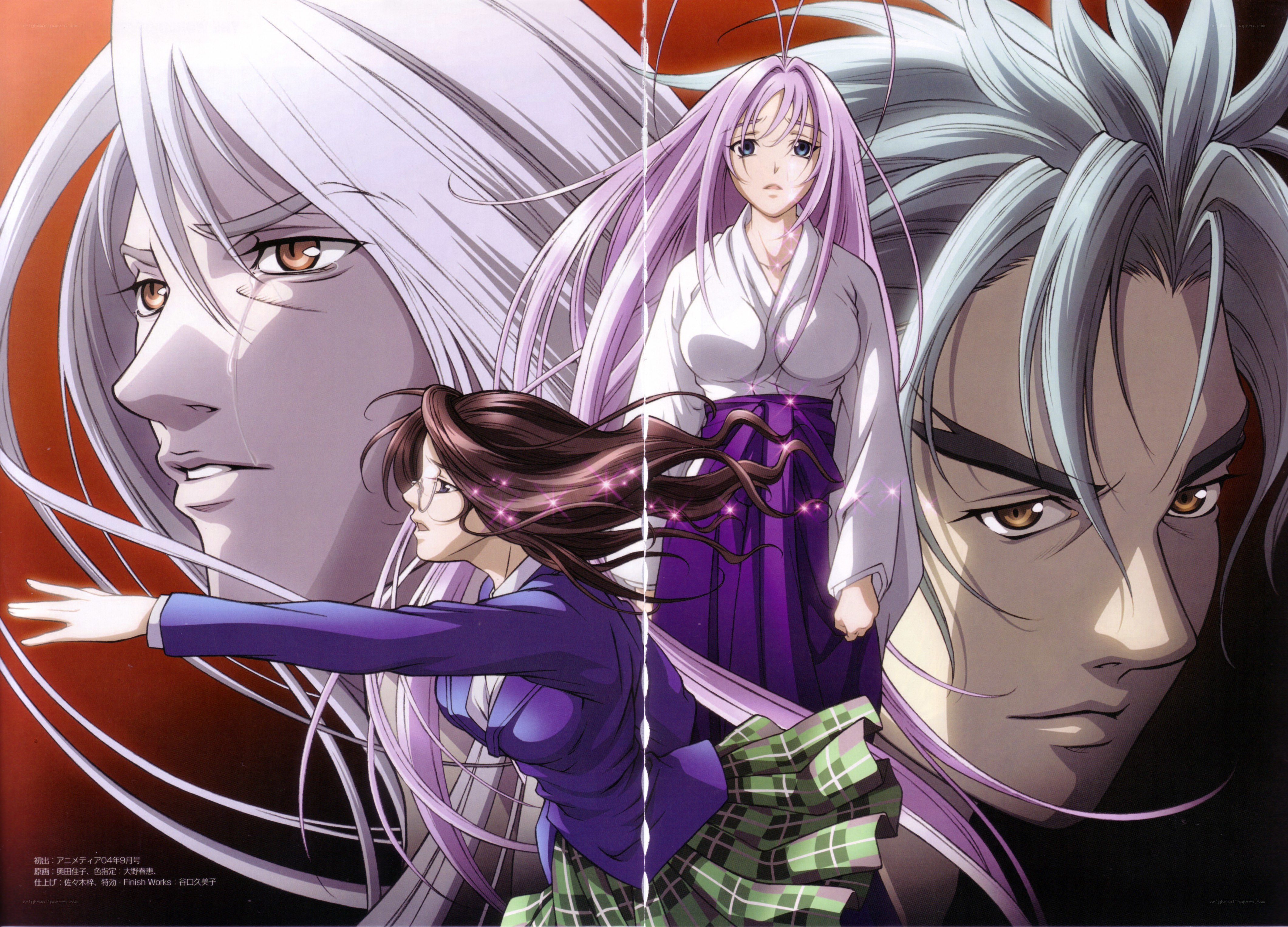 anime character collage