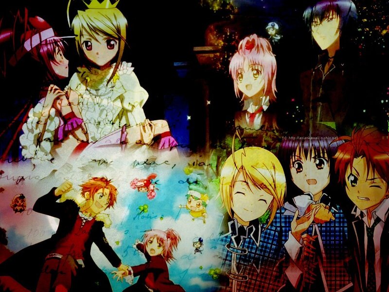 anime character collage