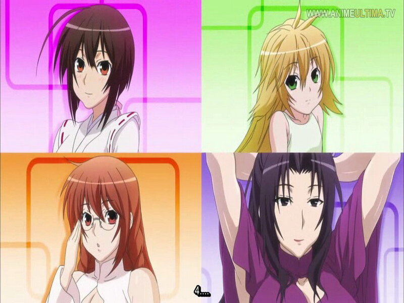 anime character collage