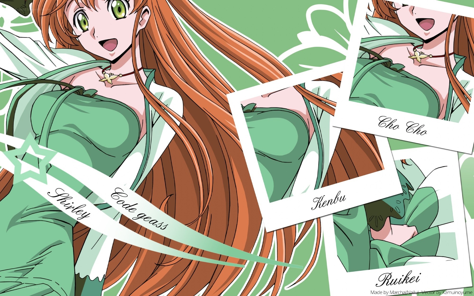 anime character collage