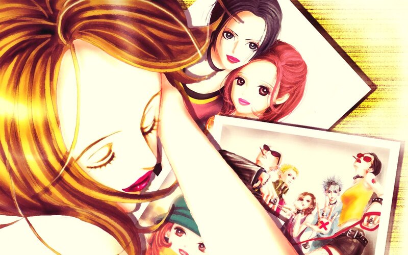 anime character collage