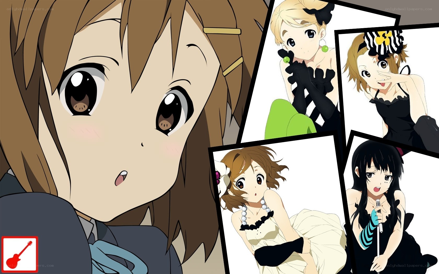 anime character collage