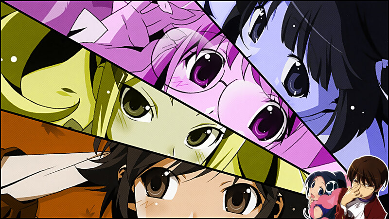 anime character collage
