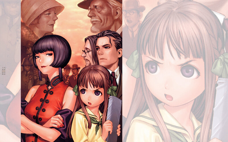 anime character collage