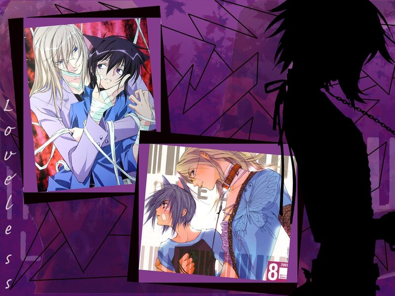 Anime character collage