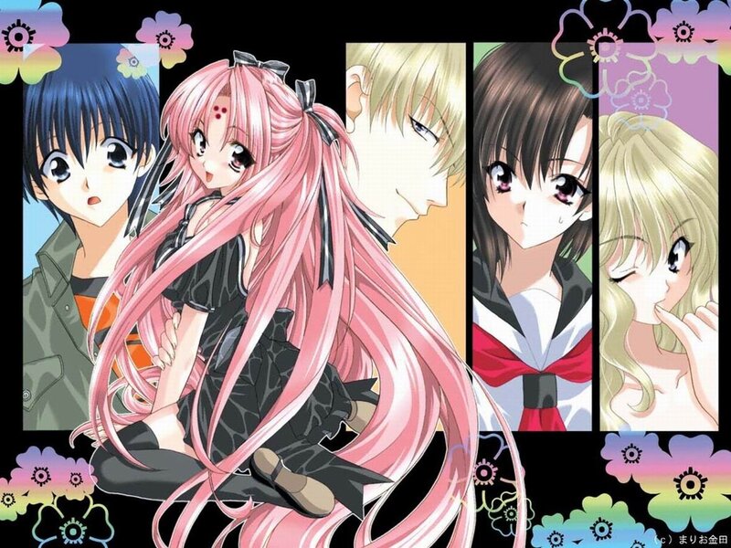 anime character collage